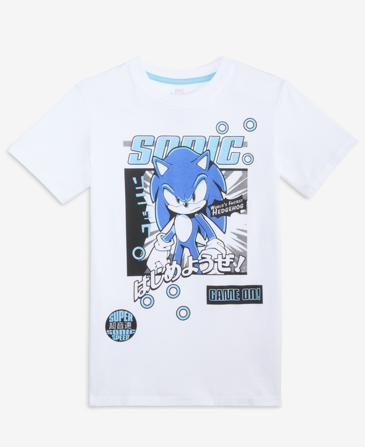 Epic Threads Boys' Xs-xl Sonic T-Shirt, Macy's Exclusive