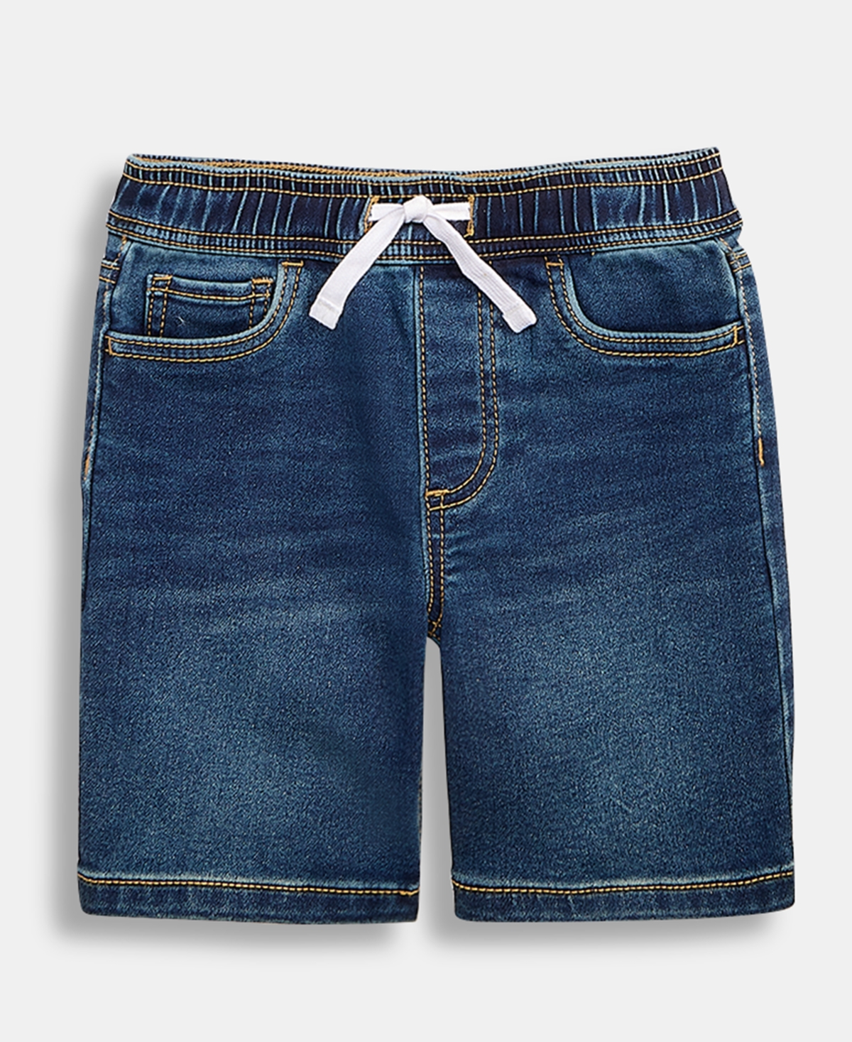 Epic Threads Boys 12M-5T Super Soft Stretch Knit Denim Shorts, Macy's Exclusive