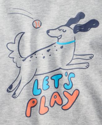 Boys' Toddler 12M-5T Let's Play Dog T-Shirt
