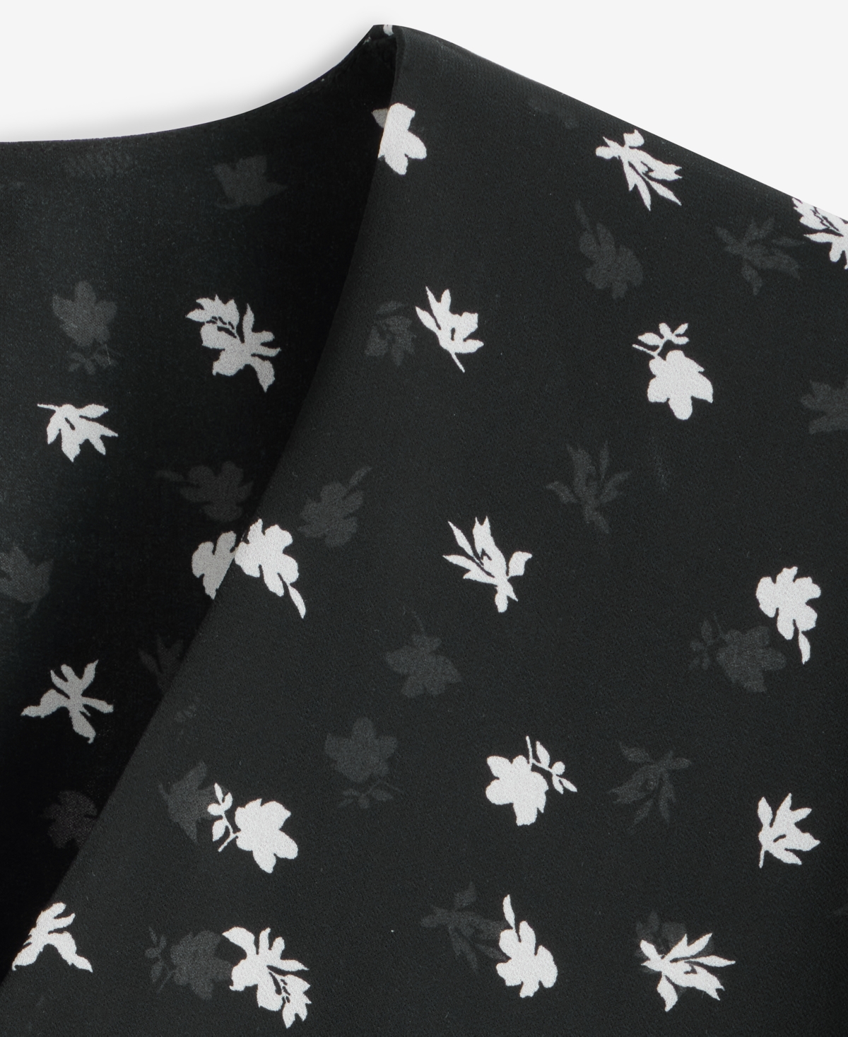 I.n.c. International Concepts Women's Long-Sleeve Printed Capelet Blouse, Macy's Exclusive