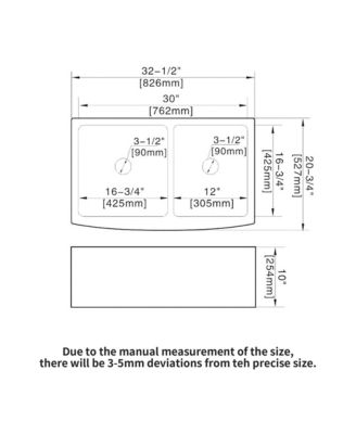 White Ceramic Porcelain 6040 Double Bowl Farmhouse Kitchen Sink with Stainless Steel Accessories