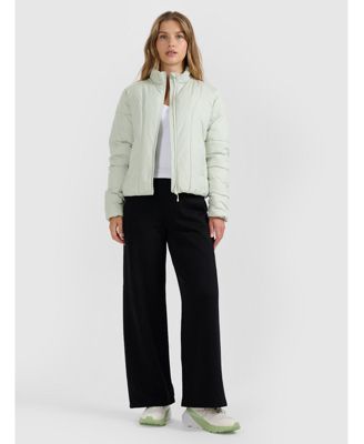 Women's down jacket with synthetic filling