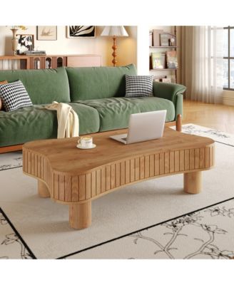 Lift Top Coffee Table for Living Room 42 Inches with Hidden Storage and Silent Hydraulic Lift
