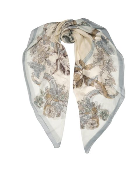 Elizabetta Aurora - Modal Cashmere Scarf Shawl for Women, цвет: Пудрово-голубой