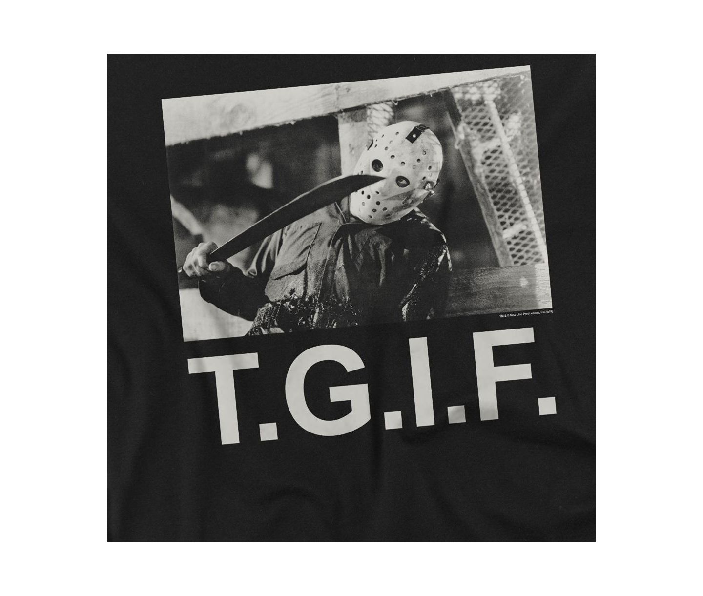 Мужская футболка Friday The 13th Tgif, цвет: Чёрный — фото 3