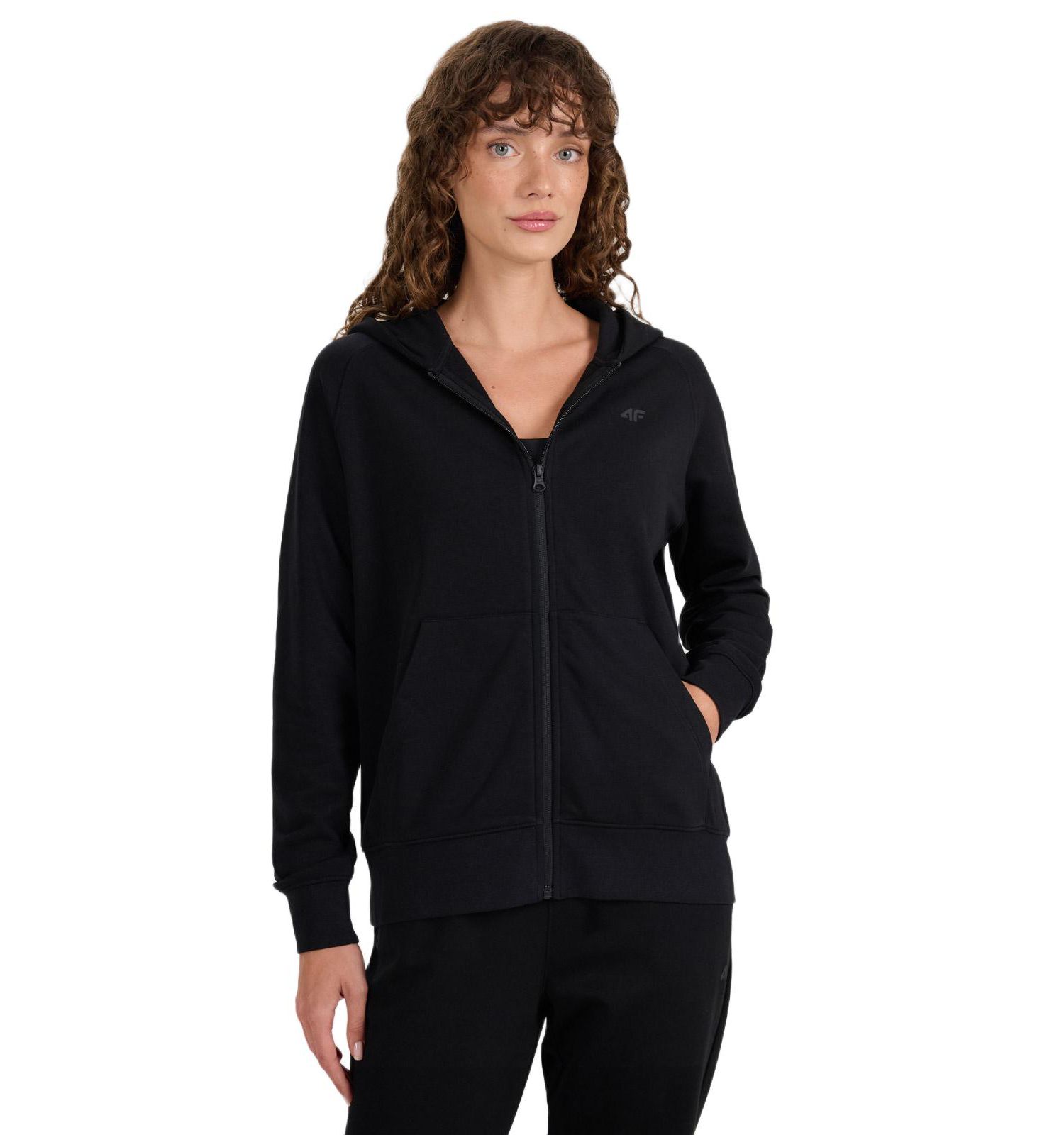 Women's zip-up hoodie