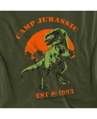 Men's Camp Jurassic T-Rex T Shirt