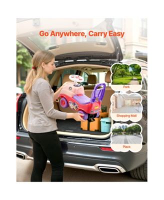 Ride On Toddler Push Car, Push Car for Toddler 19 to 36 Months, Kids Ride On Toy with Horn & Music