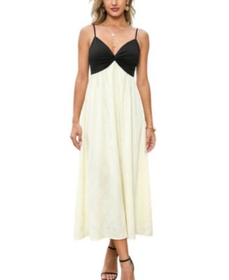 Women's Matinee Two-Toned Maxi Beach Dress