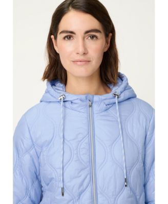 Women's Quilted Jacket with Hood