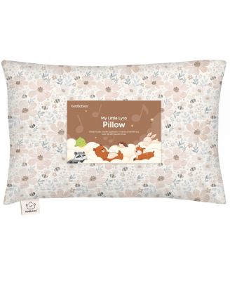 Toddler 1-Pack Lyra Muslin Pillow with Pillowcase 13x18, Organic Cotton Muslin Pillow for Boys, Girls, Sleeping, Travel