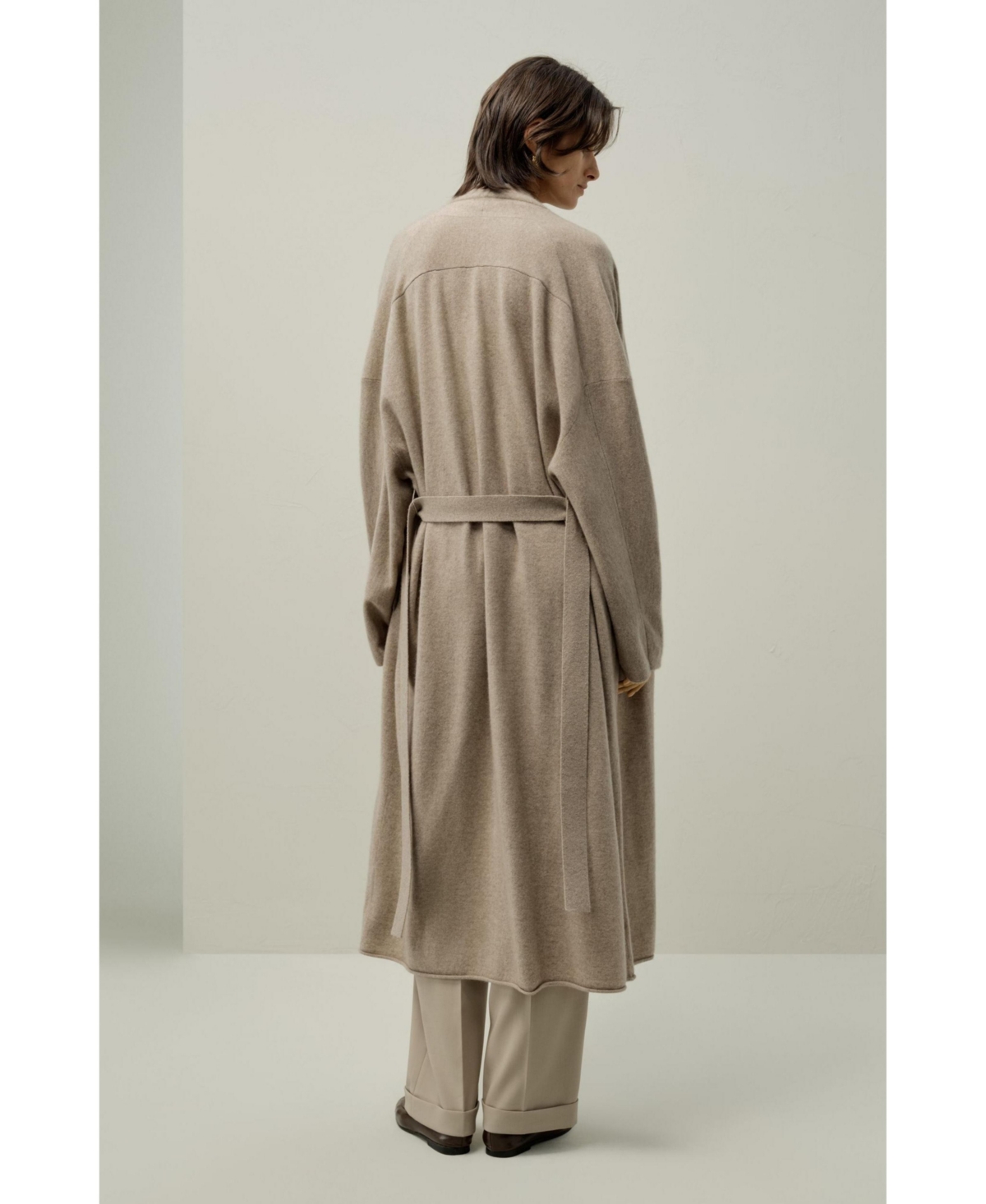 Lilysilk Women's Calf-Length Cashmere Cardigan