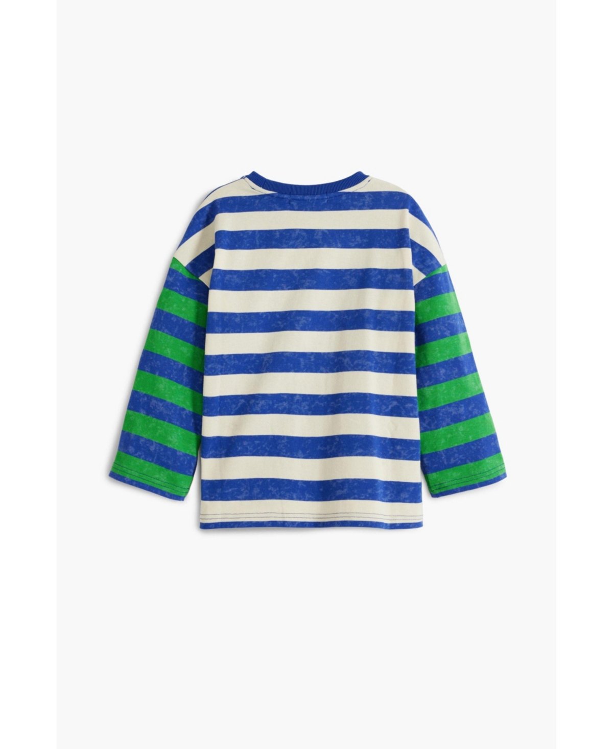 Desigual Boys Boys's Faded Striped T-Shirt