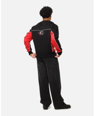 Men's Crewneck Sweatshirt in Black/Red