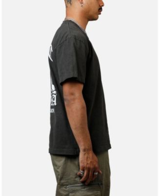 Men's Maiden Boxy T-Shirt in Black Wash