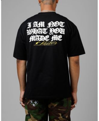 Men's Made Me Puff Print T-Shirt Black