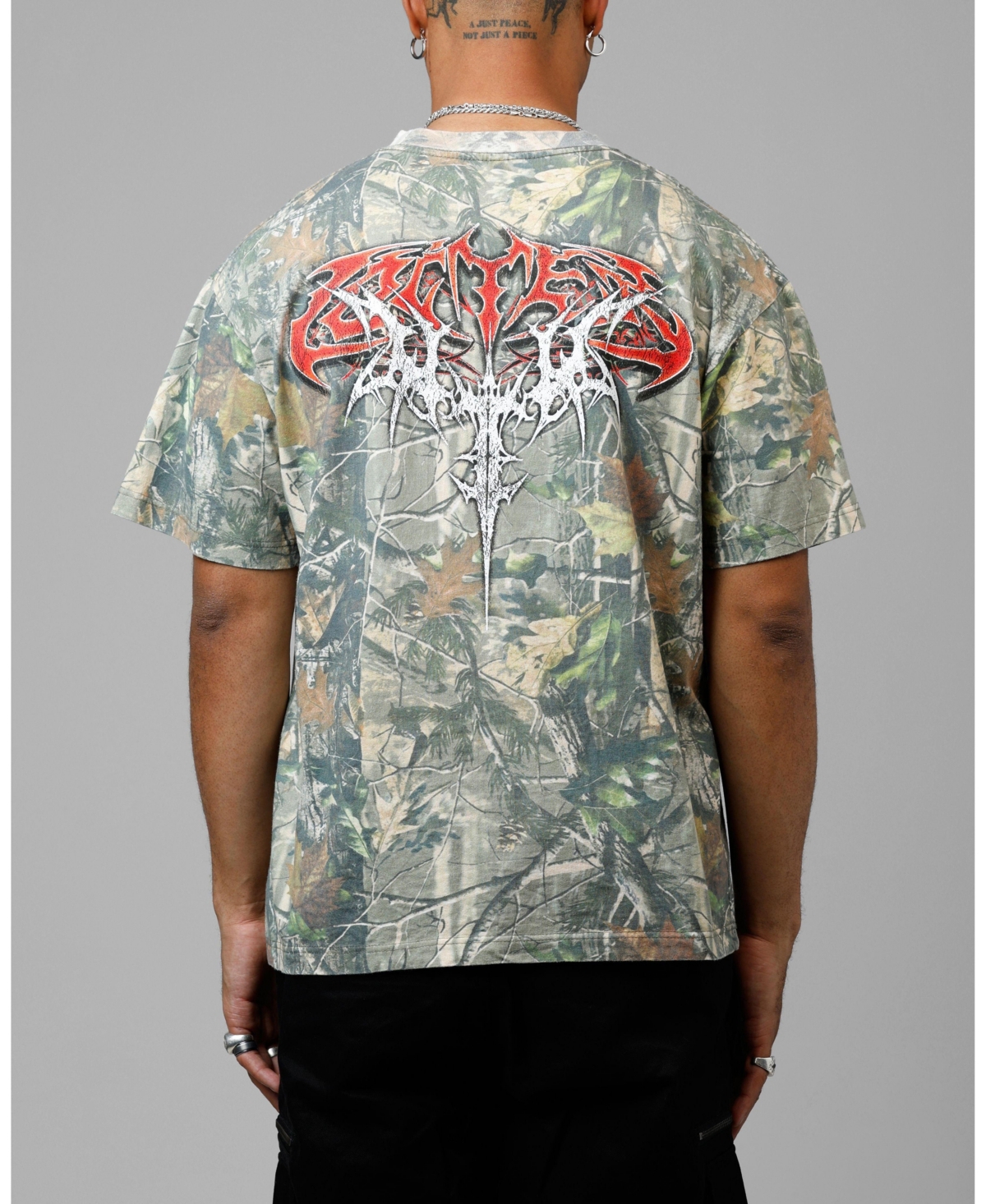 Loiter Men's Tribal Skull Camo T-Shirt