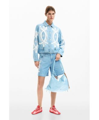 Women's Reversible jacket with embroidery