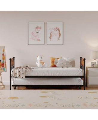 Easy Assembly Twin Daybed Space Saving, for Living Room, Guest Room