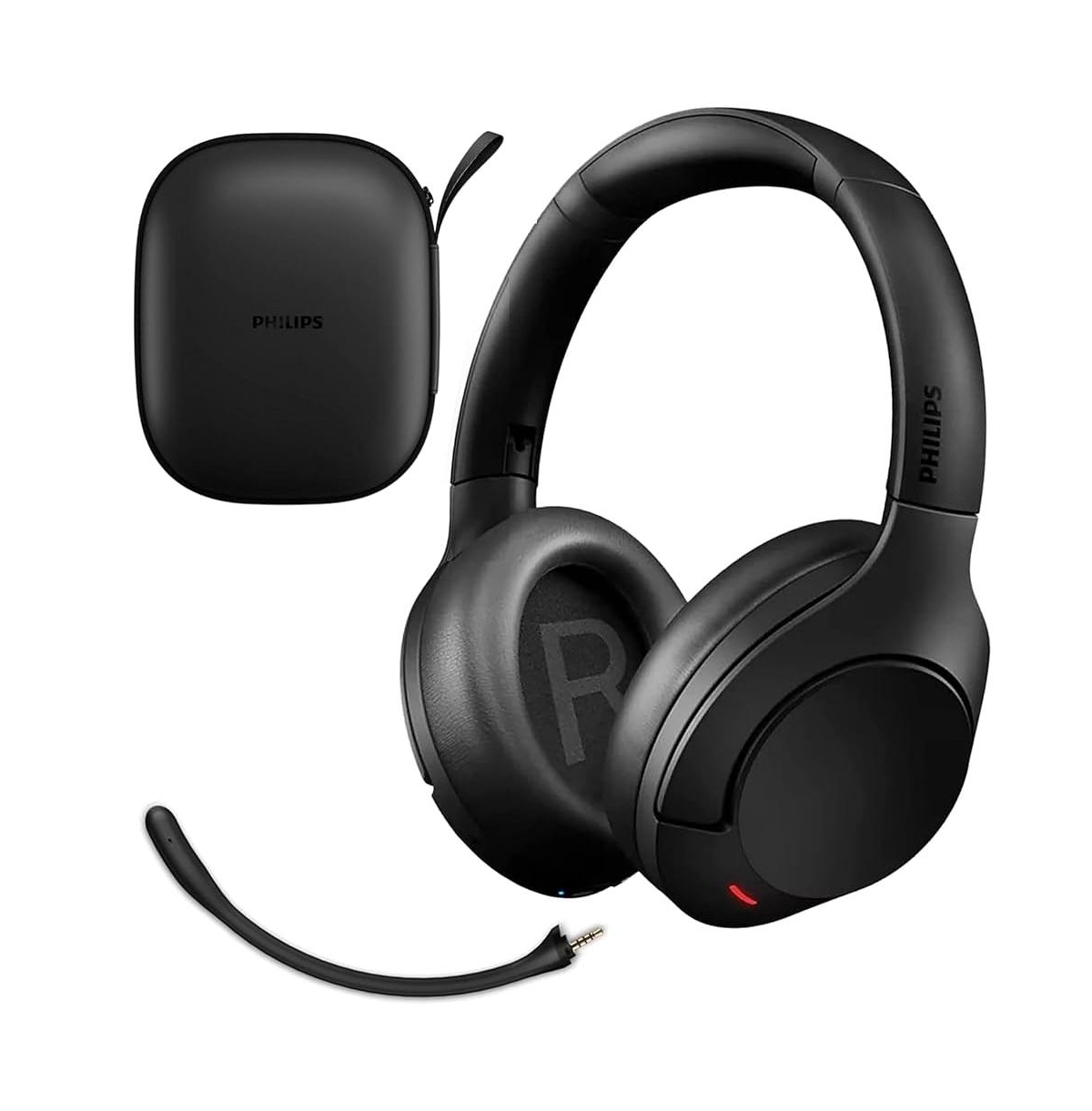 Philips Wireless Bluetooth Over-Ear Headphones – Stereo Sound, Noise-Cancelling, Built-In Mic