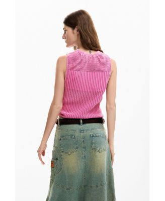 Women's Crochet T-shirt