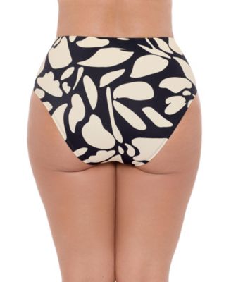 Women's S3 Smoothing Mid-Rise Swimsuit Bikini Bottoms