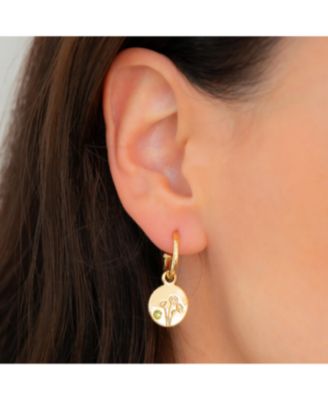 Birth Month Flower Earrings