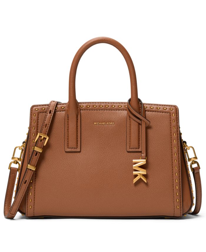 Michael Kors Laila Center Zip Small Satchel Bag