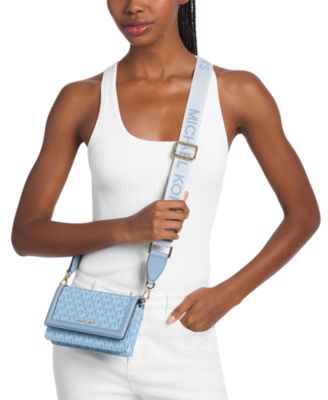 Michael Kors Jet Set Mini Phone Webbing Crossbody Bag