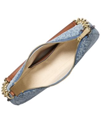 Michael Kors Nolita Chain Small Top Zip Pochette Bag