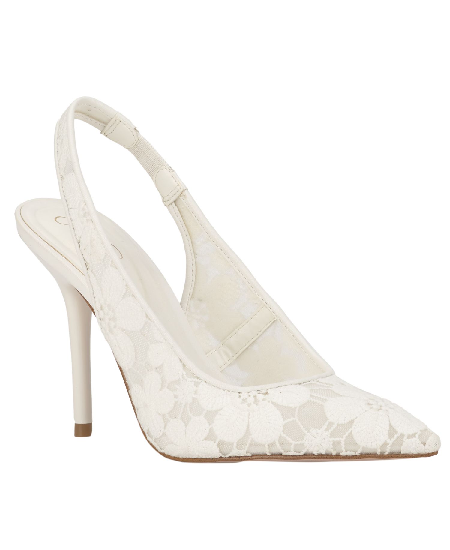 Women's Liliere Mesh Pointed-Toe Slingback Pumps