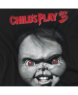Men's Childs Play 3 Face Poster T Shirt