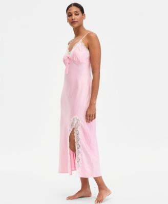 Women's Satin Lace Gown