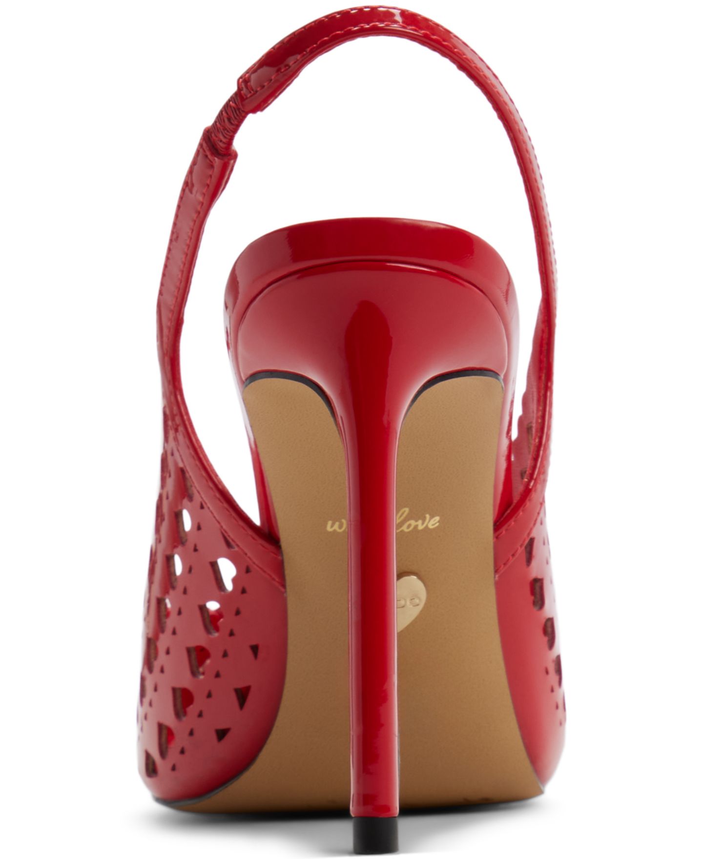Женские туфли ALDO Lovesling Pointed Toe Dress Pumps, цвет: Средний красный — фото 3