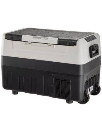 37QT/35L Dual Zone Car Refrigerator Freezer, -4&deg;F to 50&deg;F, 12/24V DC & 100-240V AC, Portable Compressor Cooler