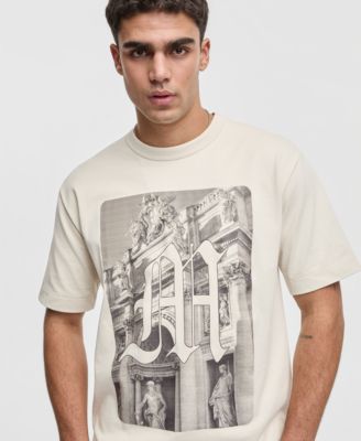 Men's Relaxed-Fit Rome Graphic T-Shirt