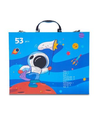 53PCS Brush Set, Marker Art Kit, Vibrant Colors Art Supplies for Creative Inspiration, Perfect for Travel and Entertainment