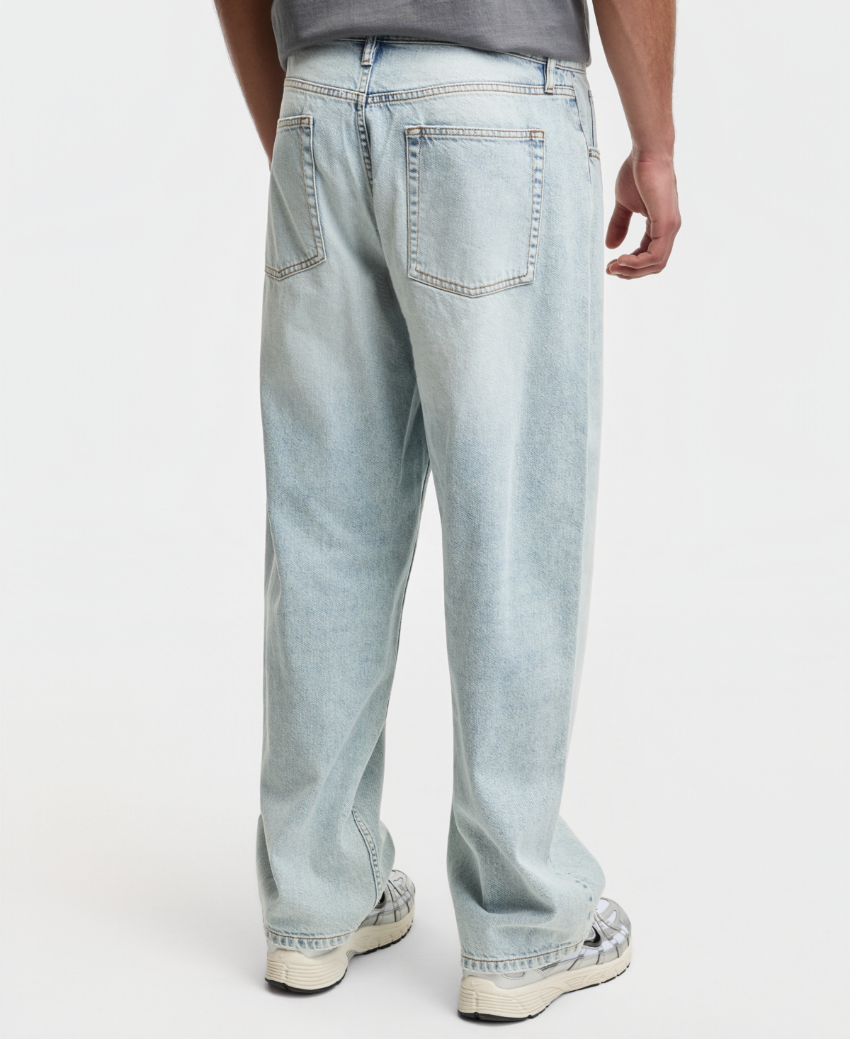 Mode of One Men's McCarren Baggy-Fit Wash Jeans, Macy's Exclusive