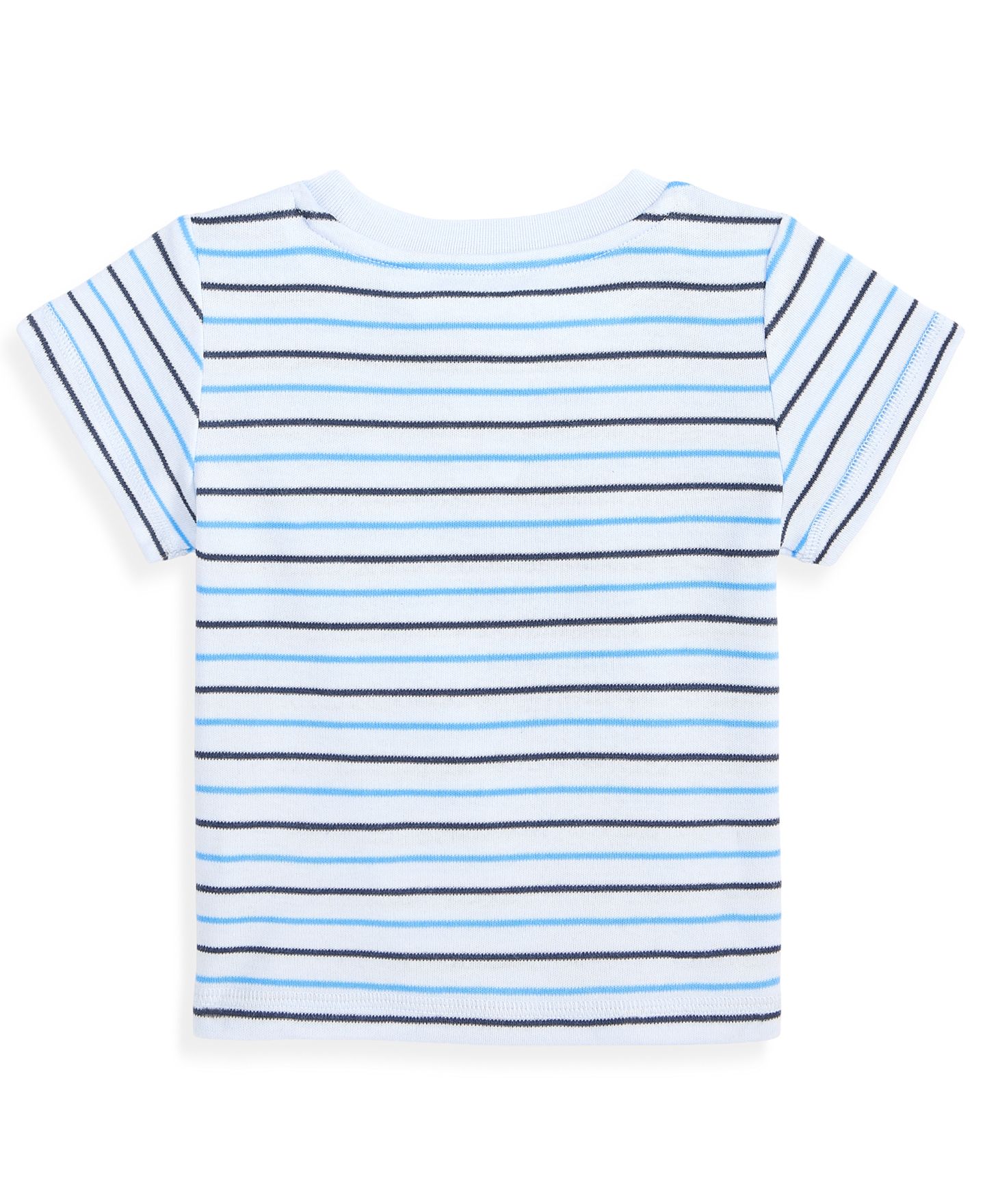 Футболка First Impressions Mix and Match Striped для мальчиков-малышей, цвет: Cielo — фото 2