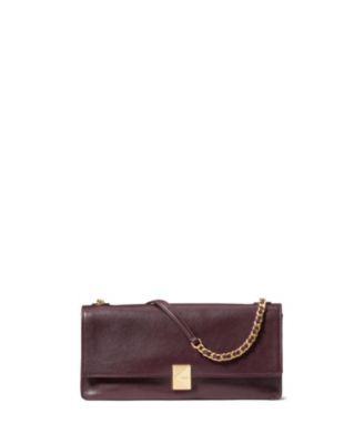 Deco Medium Fine Grain Leather Soft Shoulder Bag