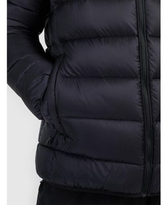 Men's trekking down jacket with natural filling