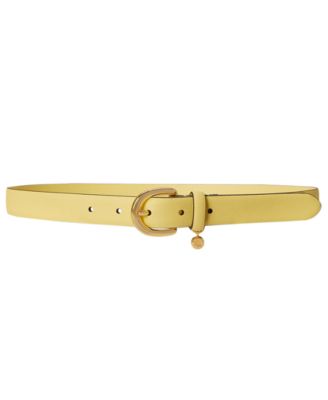Charm Leather Belt