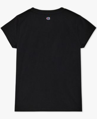 Girls' 7-16 Crewneck Rainbow Logo Graphic T-Shirt