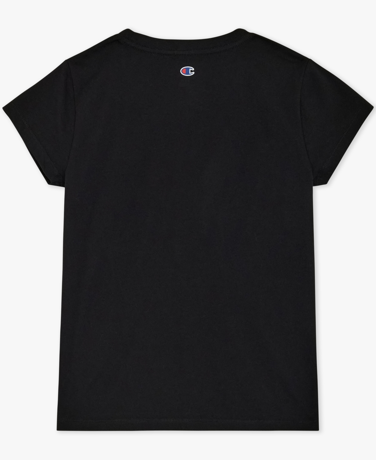 Champion Girls' 7-16 Crewneck Rainbow Logo Graphic T-Shirt