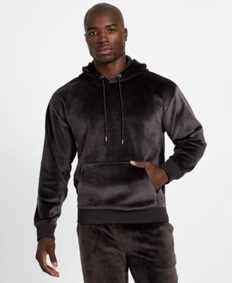 Men's Bonded Long-Sleeve Drawstring Hoodie