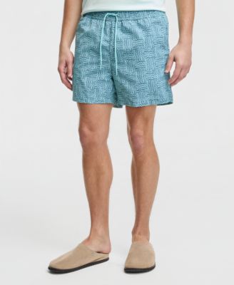 Men's Zigzag Geo 5" Swim Trunks