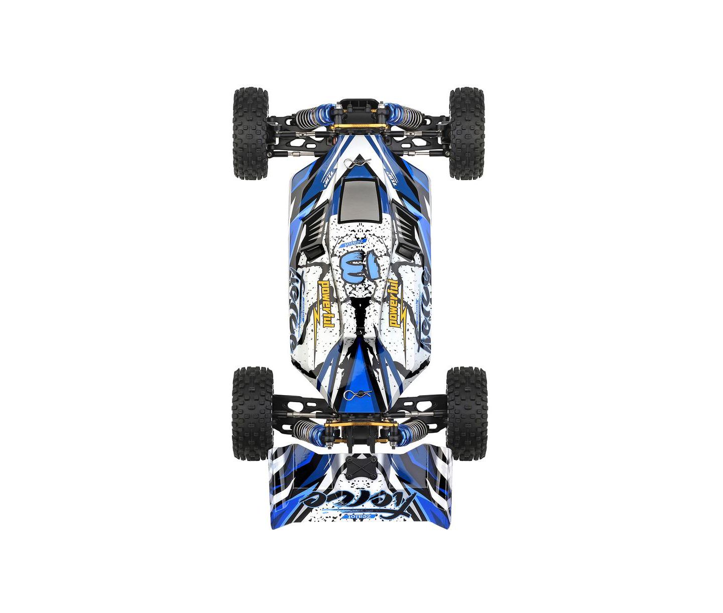 Детская игрушка Bruce & Shark 1:12 Scale 47 Mph High-Speed 4WD All-Terrain Remote Control Racer — фото 5