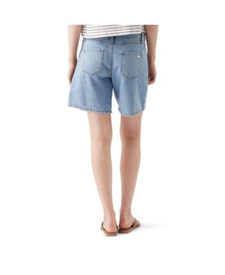 Maternity Ripe Dion Denim Short True Fade