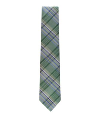 Men's Plaid Pattern Tie