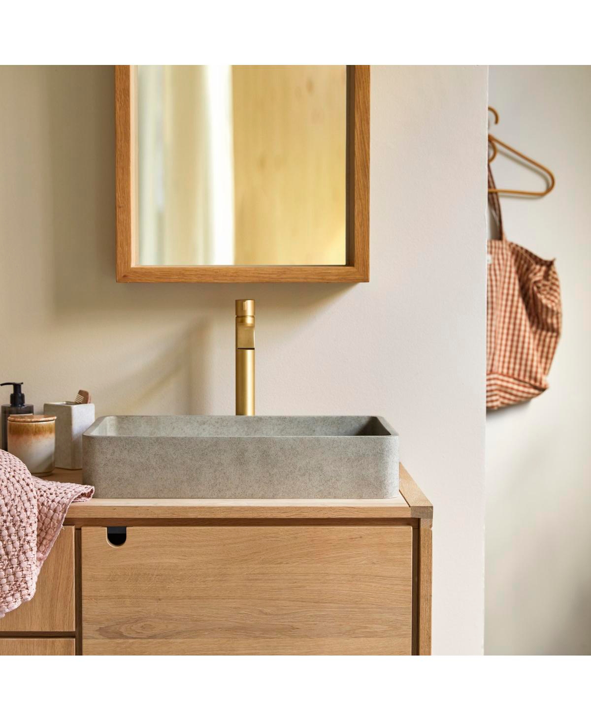 Tikamoon Iris cream terrazzo washbasin